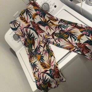 Primark Pink and Orange Leggings Vibrant Style